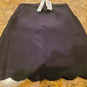 Skies are Blue Berenice Scallop Hem Skirt NWT